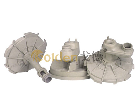 GUIDE VANE WITH NOZZLE